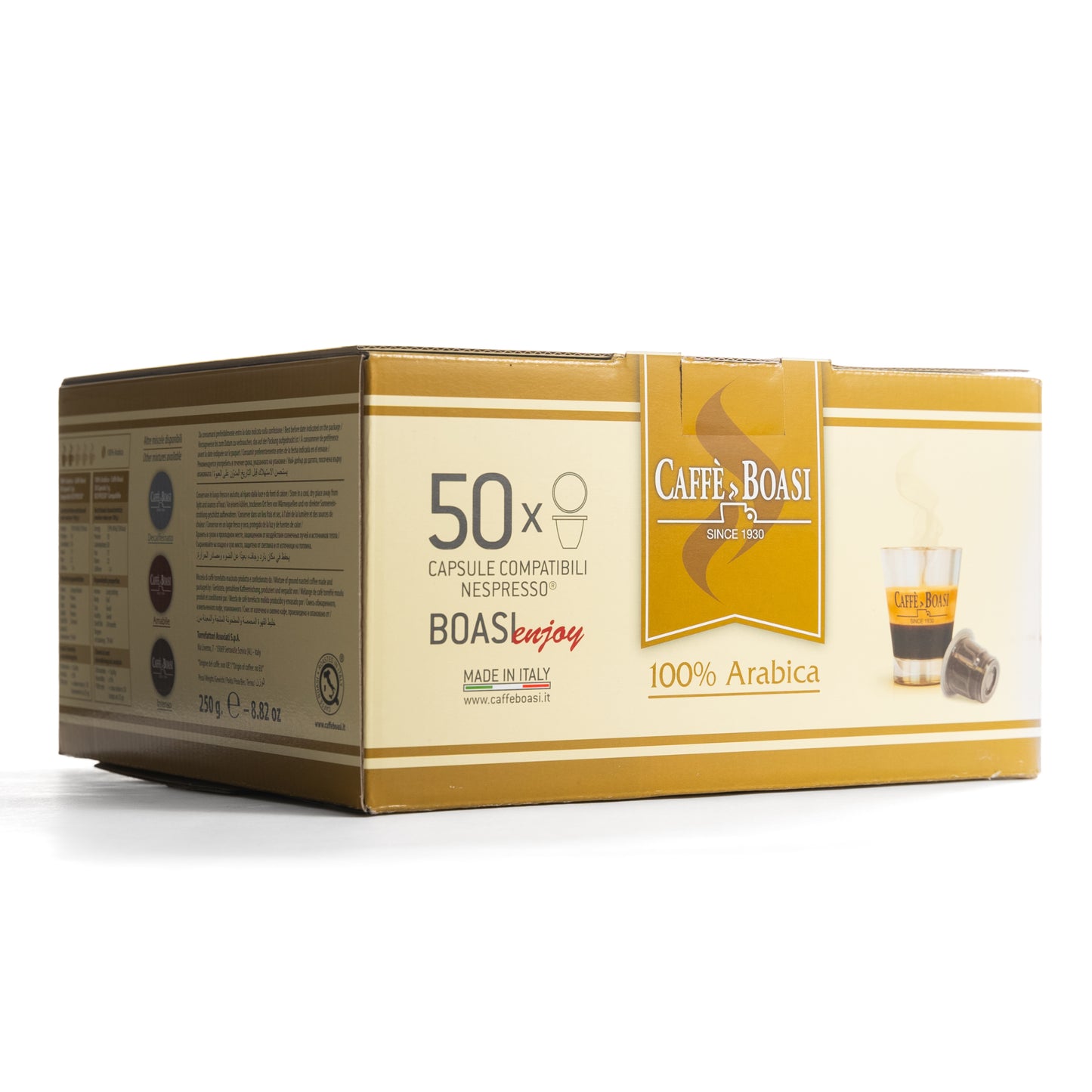 100% Arabica Flowpack - Boasi Enjoy (50Pz)