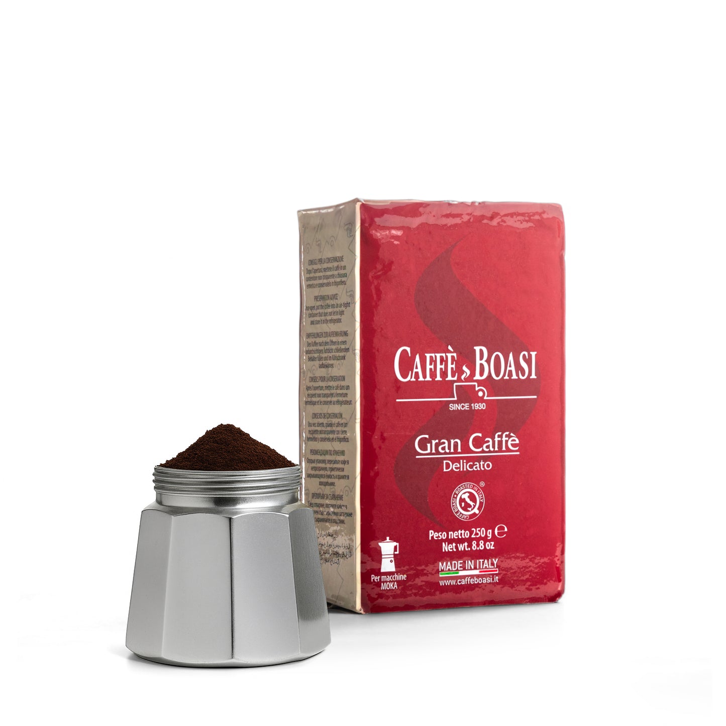 Gran Caffè Aroma Delicata - Boasi Macinato (250gr)
